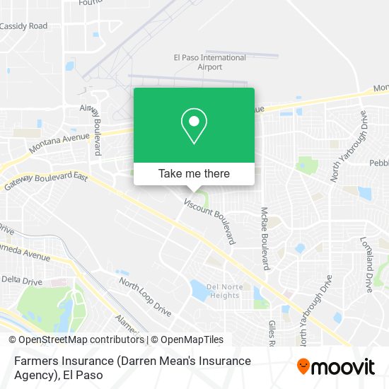 Farmers Insurance (Darren Mean's Insurance Agency) map