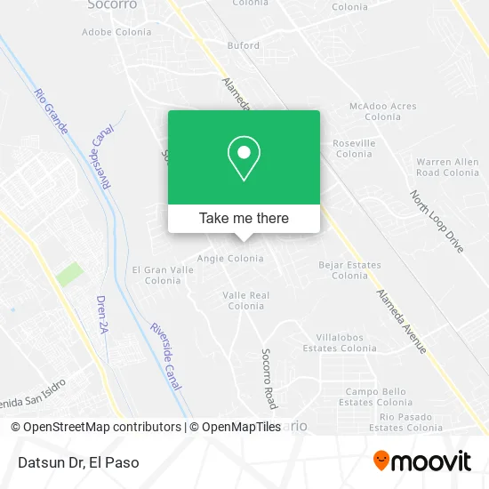 Mapa de Datsun Dr