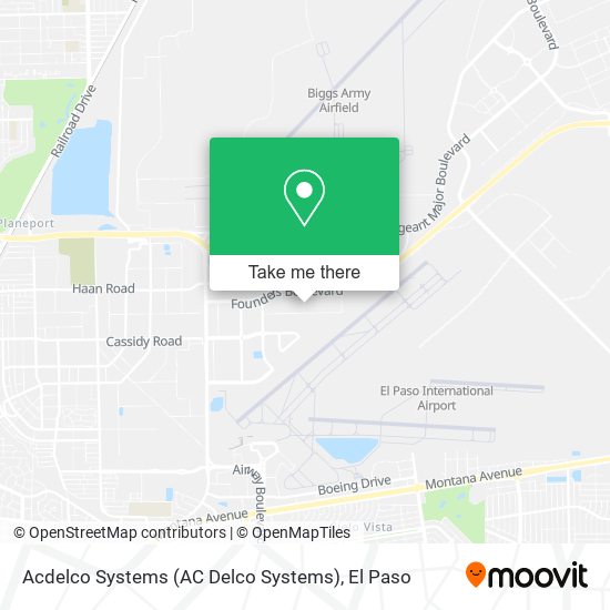 Acdelco Systems (AC Delco Systems) map
