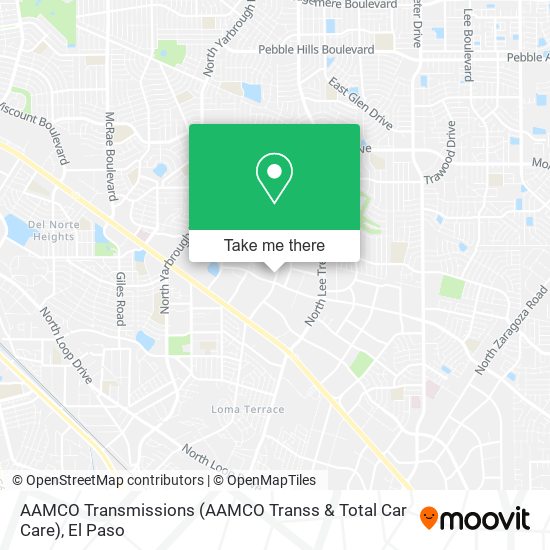 AAMCO Transmissions (AAMCO Transs & Total Car Care) map