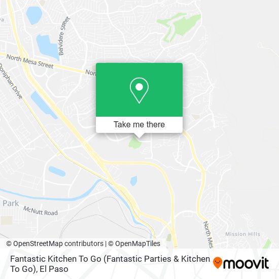 Fantastic Kitchen To Go map