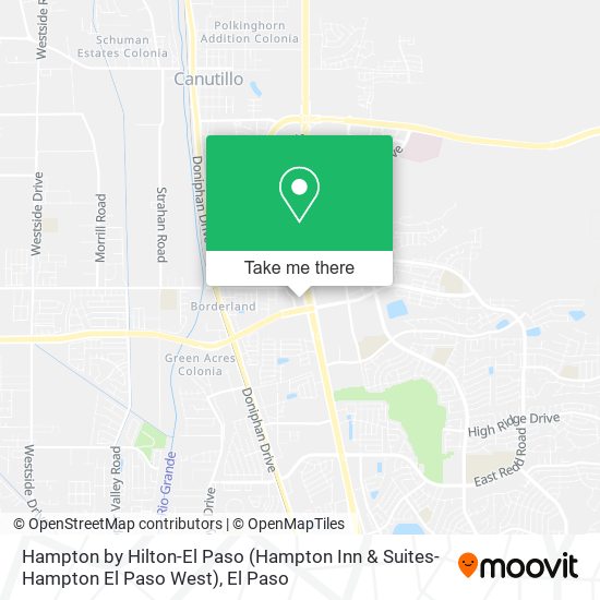 Hampton by Hilton-El Paso (Hampton Inn & Suites-Hampton El Paso West) map