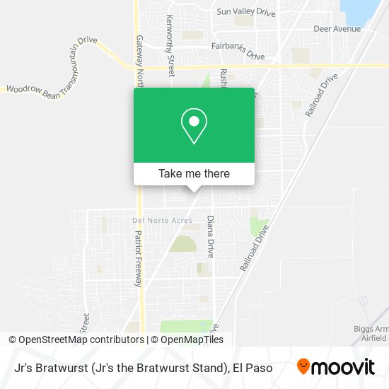 Jr's Bratwurst (Jr's the Bratwurst Stand) map