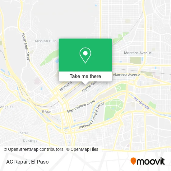 Mapa de AC Repair