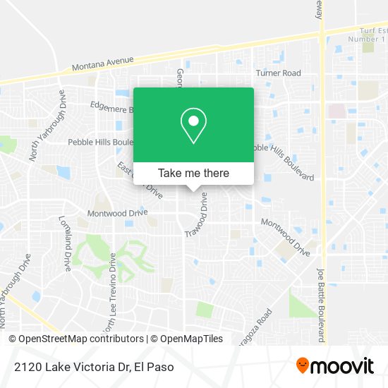 2120 Lake Victoria Dr map