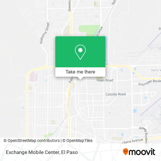 Exchange Mobile Center map