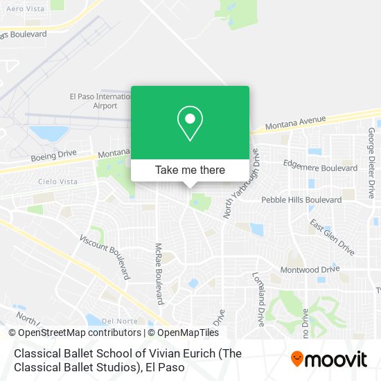 Classical Ballet School of Vivian Eurich (The Classical Ballet Studios) map