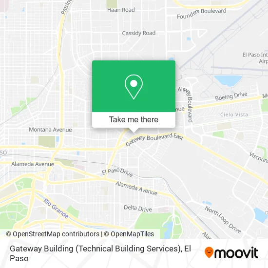 Mapa de Gateway Building (Technical Building Services)