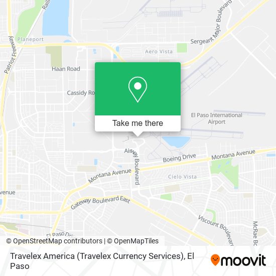 Travelex America (Travelex Currency Services) map