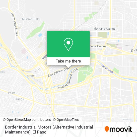 Border Industrial Motors (Alternative Industrial Maintenance) map