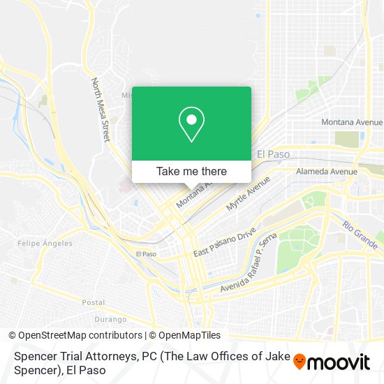 Spencer Trial Attorneys, PC (The Law Offices of Jake Spencer) map