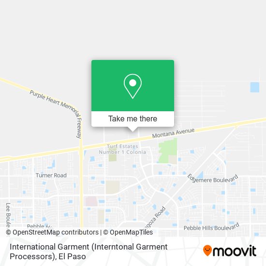 International Garment (Interntonal Garment Processors) map