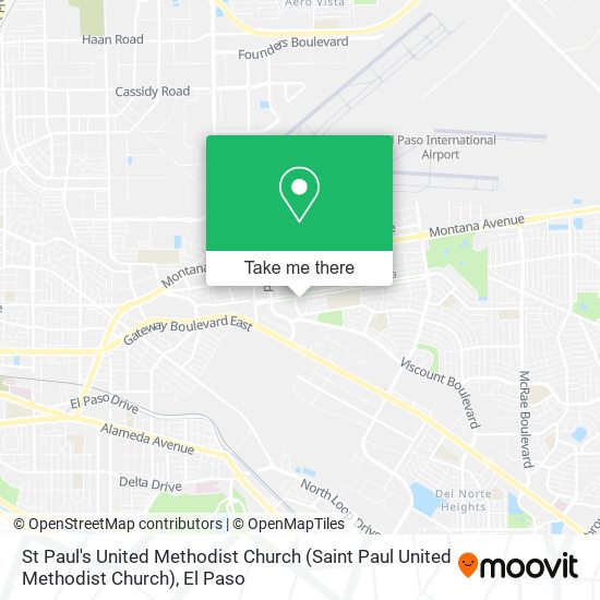 St Paul's United Methodist Church (Saint Paul United Methodist Church) map