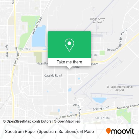 Spectrum Paper (Spectrum Solutions) map