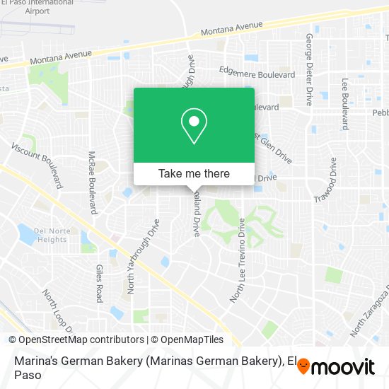 Marina's German Bakery (Marinas German Bakery) map