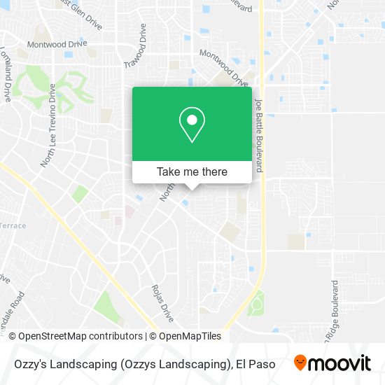 Ozzy's Landscaping (Ozzys Landscaping) map