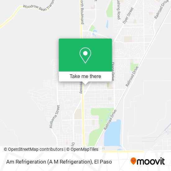 Mapa de Am Refrigeration (A M Refrigeration)