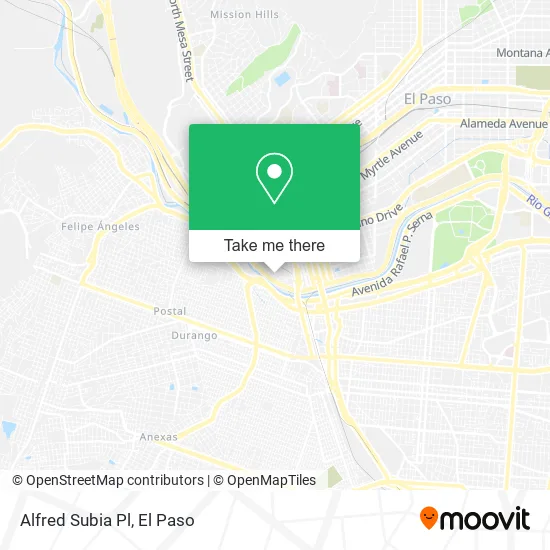 Alfred Subia Pl map