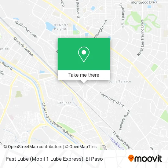 Fast Lube (Mobil 1 Lube Express) map