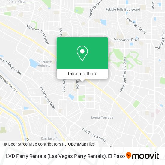 LVD Party Rentals (Las Vegas Party Rentals) map