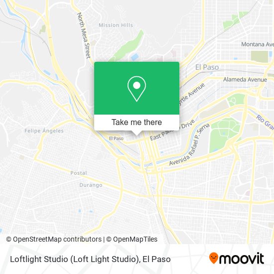 Mapa de Loftlight Studio (Loft Light Studio)