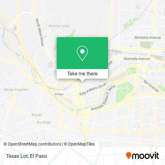 Texas Lot map