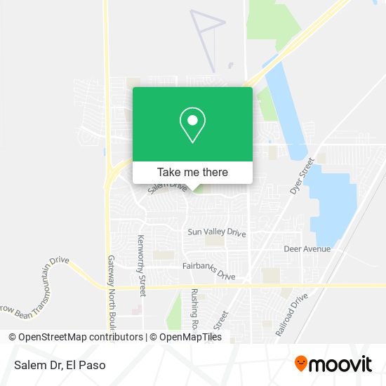 Salem Dr map