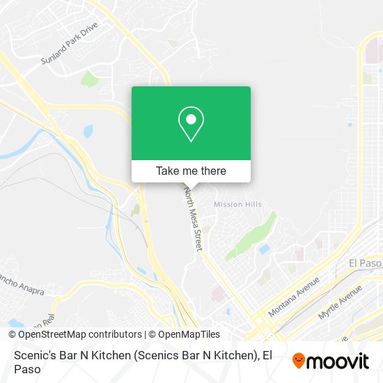 Scenic's Bar N Kitchen (Scenics Bar N Kitchen) map