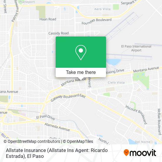 Allstate Insurance (Allstate Ins Agent: Ricardo Estrada) map