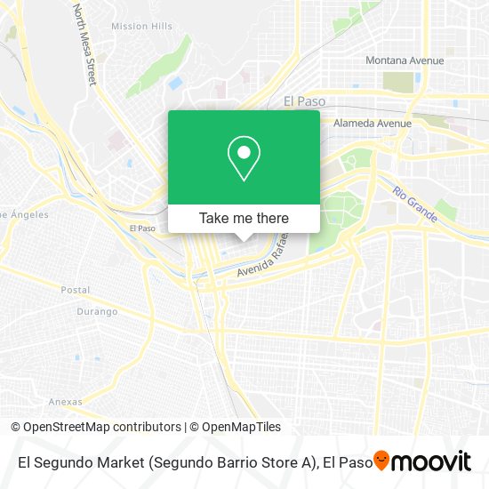 El Segundo Market (Segundo Barrio Store A) map