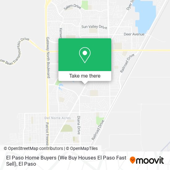 Mapa de El Paso Home Buyers (We Buy Houses El Paso Fast Sell)