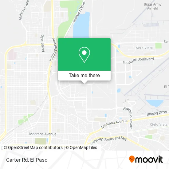Mapa de Carter Rd