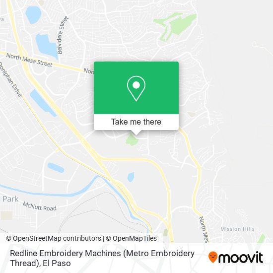 Redline Embroidery Machines (Metro Embroidery Thread) map