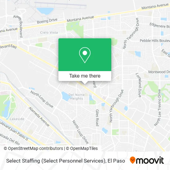 Select Staffing (Select Personnel Services) map