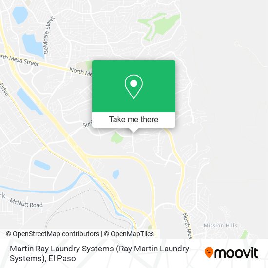 Mapa de Martin Ray Laundry Systems