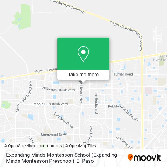 Mapa de Expanding Minds Montessori School
