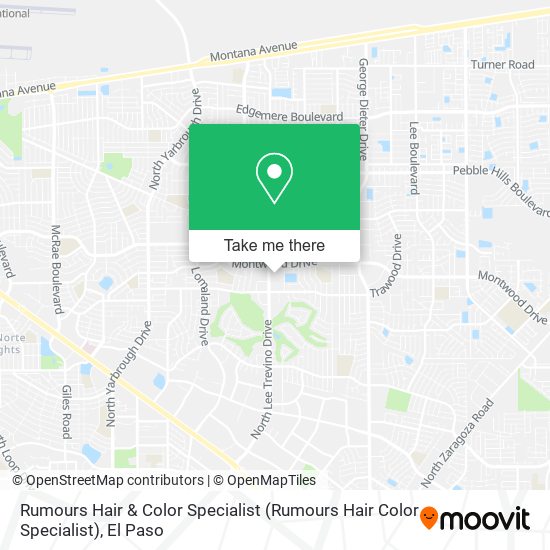 Rumours Hair & Color Specialist map