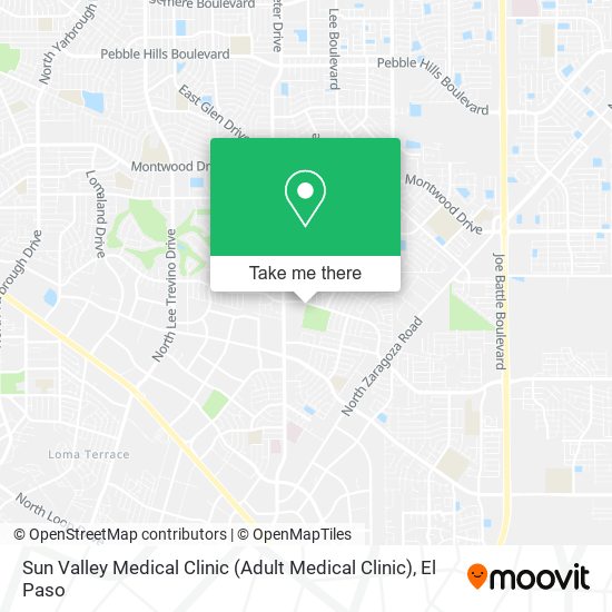 Mapa de Sun Valley Medical Clinic (Adult Medical Clinic)