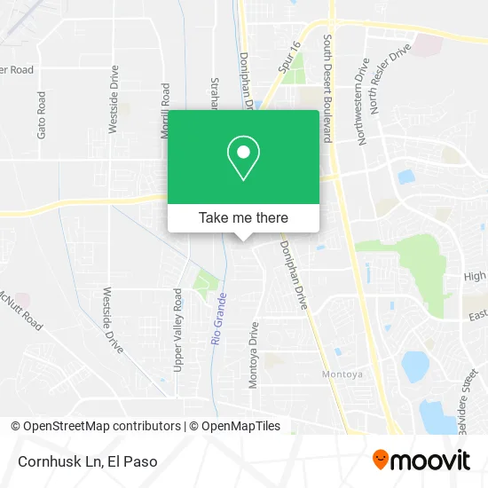 Mapa de Cornhusk Ln