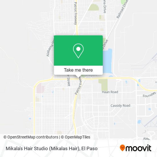 Mikala's Hair Studio (Mikalas Hair) map