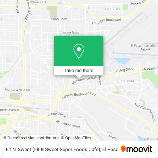 Fit N' Sweet (Fit & Sweet Super Foods Cafe) map