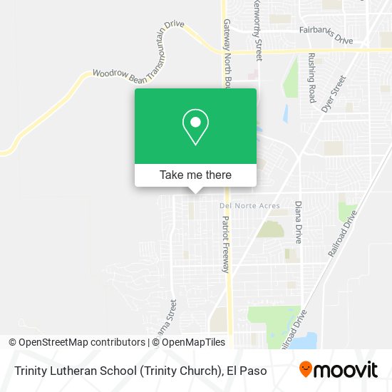 Mapa de Trinity Lutheran School (Trinity Church)