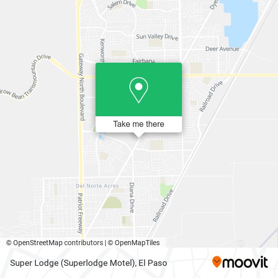 Super Lodge (Superlodge Motel) map