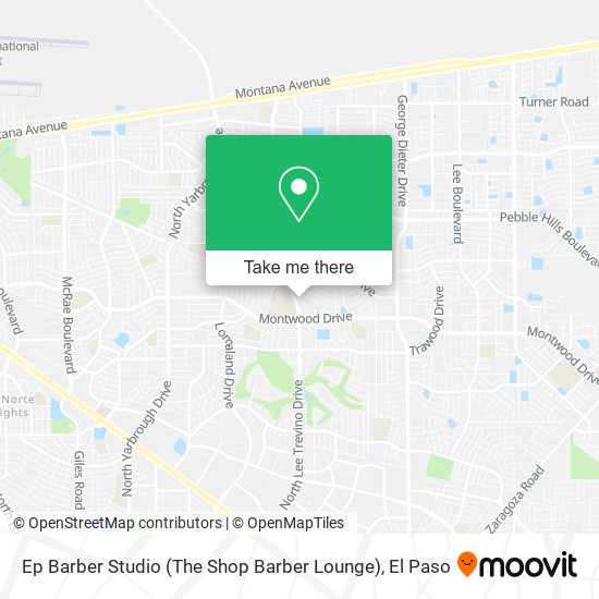 Mapa de Ep Barber Studio (The Shop Barber Lounge)