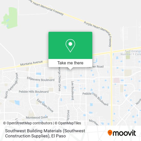 Southwest Building Materials (Southwest Construction Supplies) map