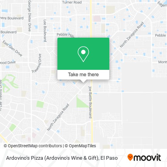 Ardovino's Pizza (Ardovino's Wine & Gift) map