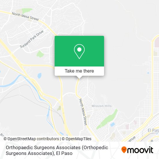 Mapa de Orthopaedic Surgeons Associates (Orthopedic Surgeons Associates)