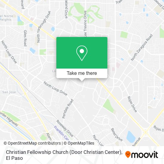 Christian Fellowship Church (Door Christian Center) map