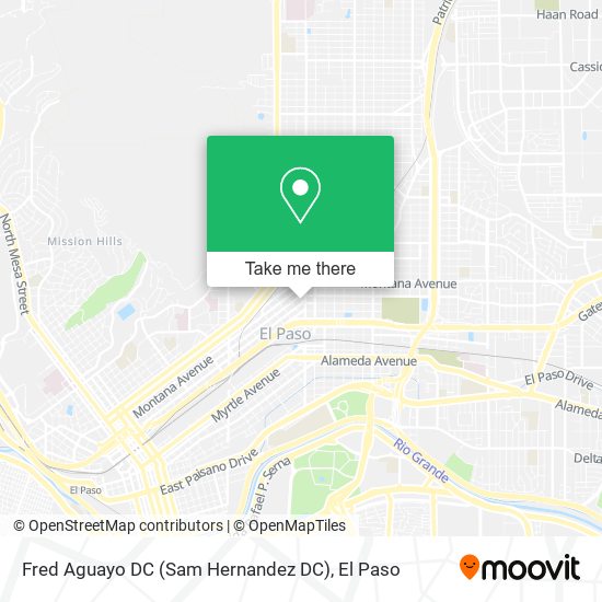 Fred Aguayo DC (Sam Hernandez DC) map