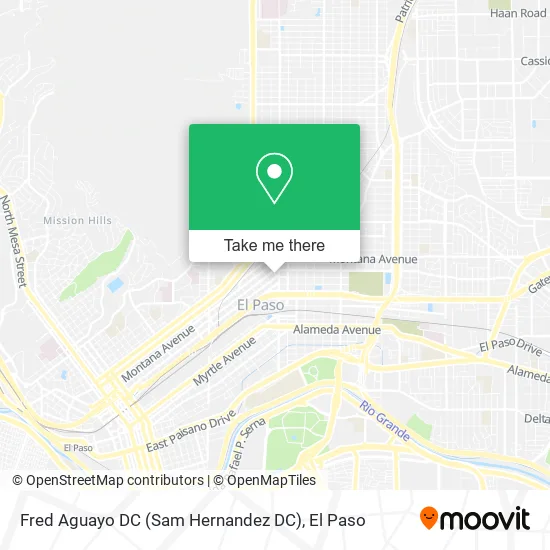 Mapa de Fred Aguayo DC (Sam Hernandez DC)